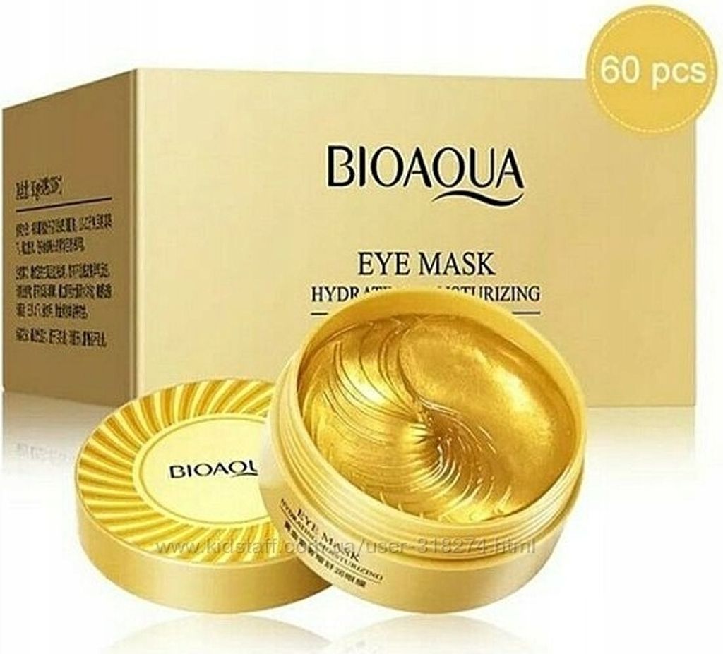 Bioaqua Golden Moisturize Intensive Augenpads