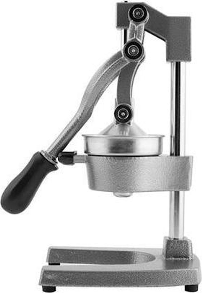 H&H professionelle Granatapfelpresse mit Hebel aus grauem Metall, 29 x 40 cm