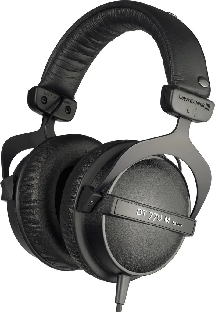 Casque Beyerdynamic DT 770 M isolation phonique 35 dBA studio noir - 10