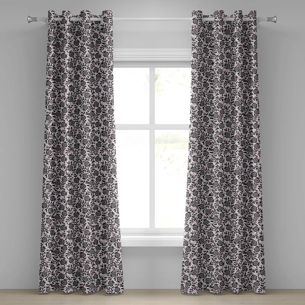 Tenda Abakuhaus Melograni 280x245: Eleganza Floreale per Soggiorno