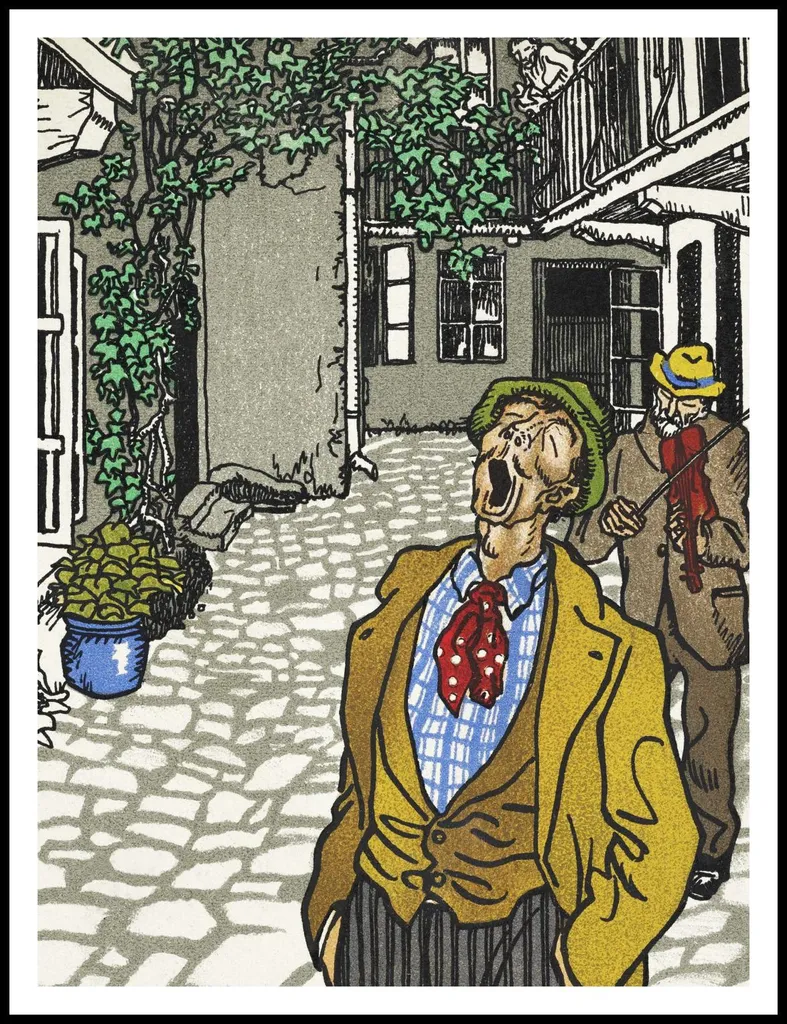 Affiche 75x100 Chanteur Moriz Jung pour décoration salon et bureau - 3