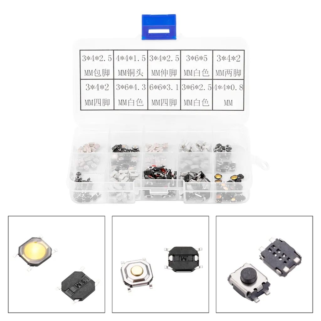 Pulsante Tattile Microinterruttore Industriale - Lotto Assortimento