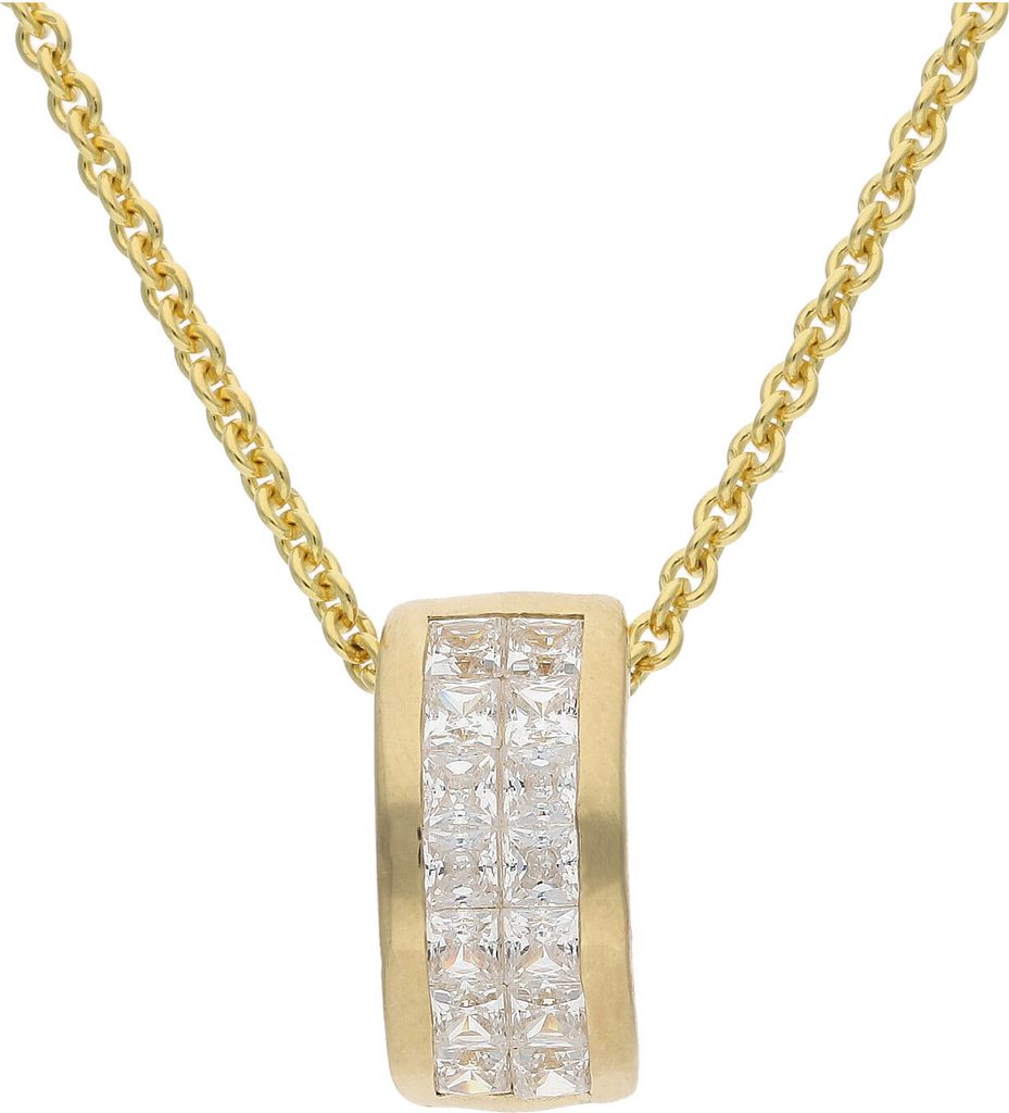 JuwelmaLux Anhänger 333/000 (8 Karat) Gold mit synth Produktbild 
