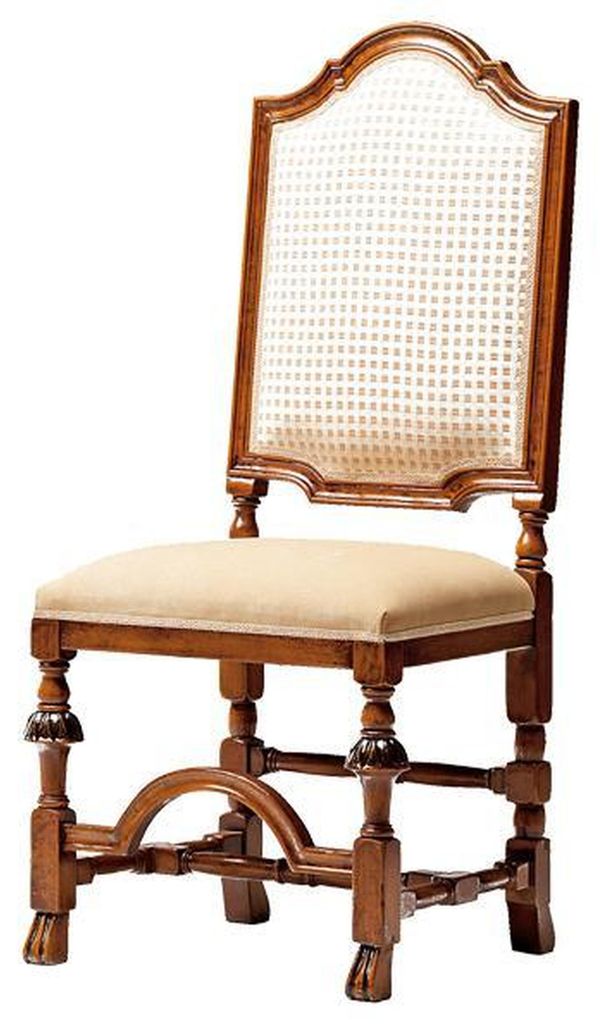 Stuhl 1 Sitzer Sessel Holz Luxus Klasse Möbel Design Lehnstuhl Holz Esszimmer