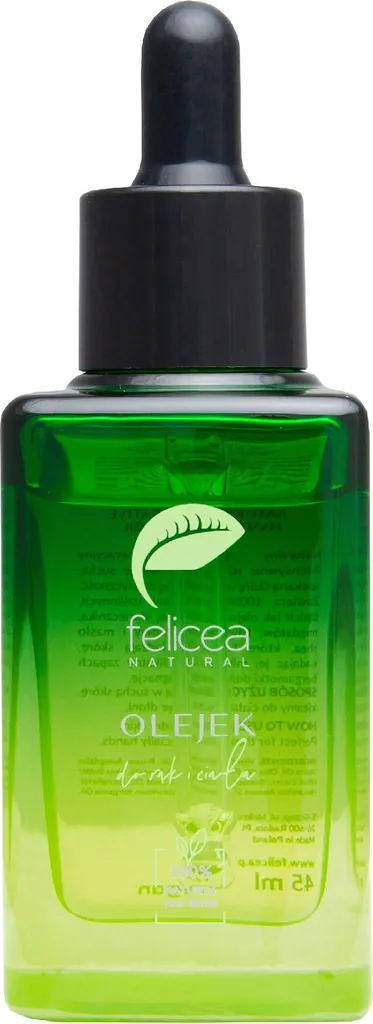 Réparer la peau sèche avec l'huile régénératrice mains et corps Felicea