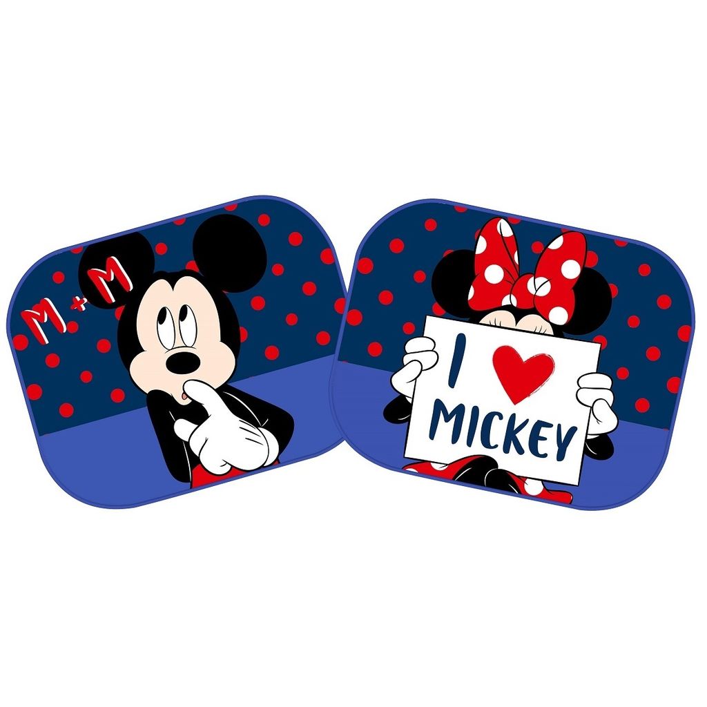 Disney Minnie Mouse Sonnenschutz für Autofenster, 2 Stück : : Auto  & Motorrad