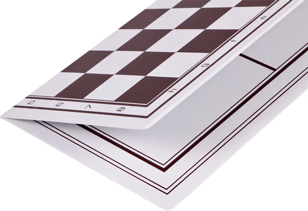 Plateau de Jeu d'Échecs et Moulin 2-en-1 Pliable Format Large 40x40 cm