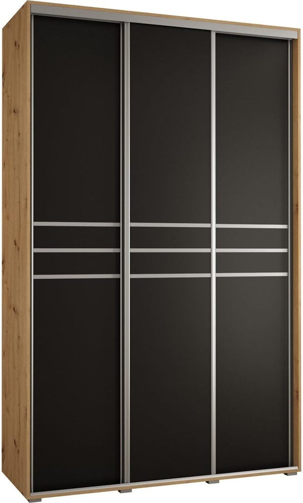 MEBLE KRYSPOL Davos 10 Schrank, drei Türen - 235,2x150x45 Produktbild 
