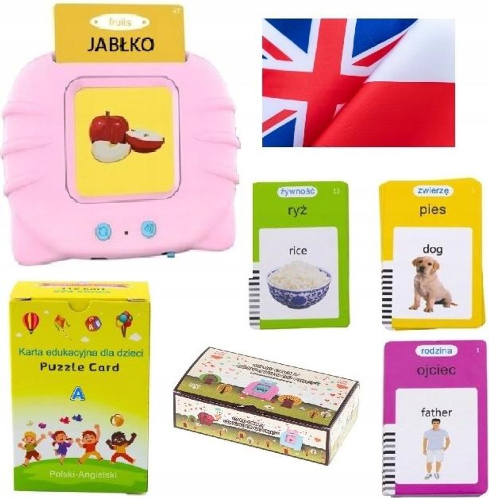 Lernlesezeichen Polnisch-Englisch: 448 Wörter, XL-Set, zum Produktbild 