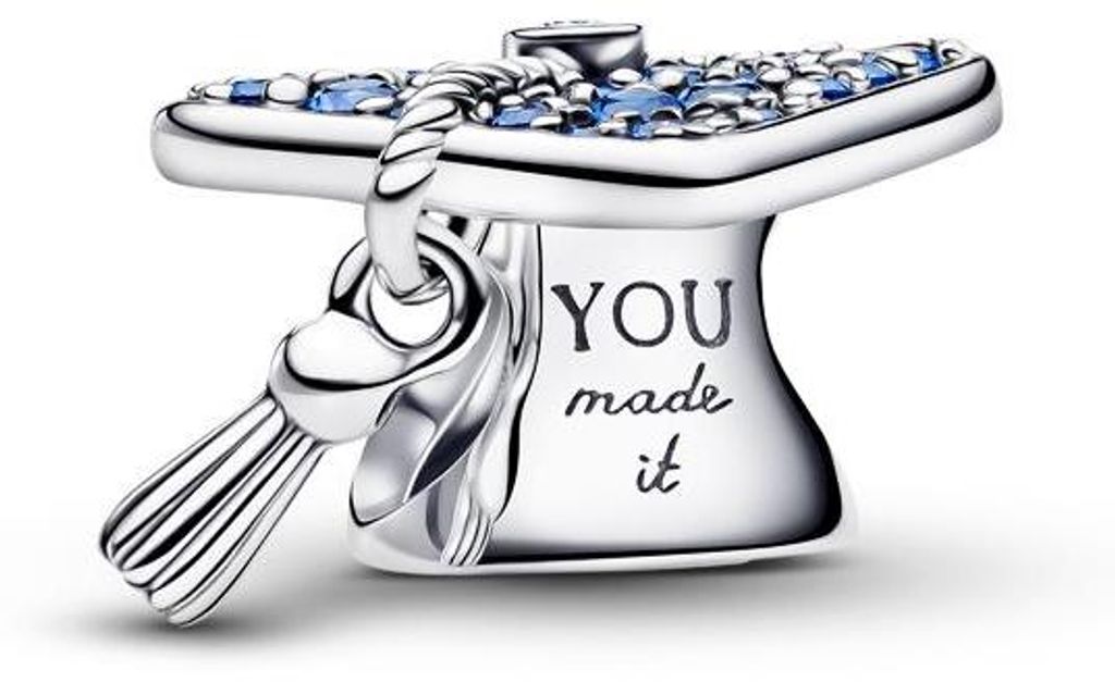 PANDORA Moments Absolventenmütze Slide-Charm, Produktbild 