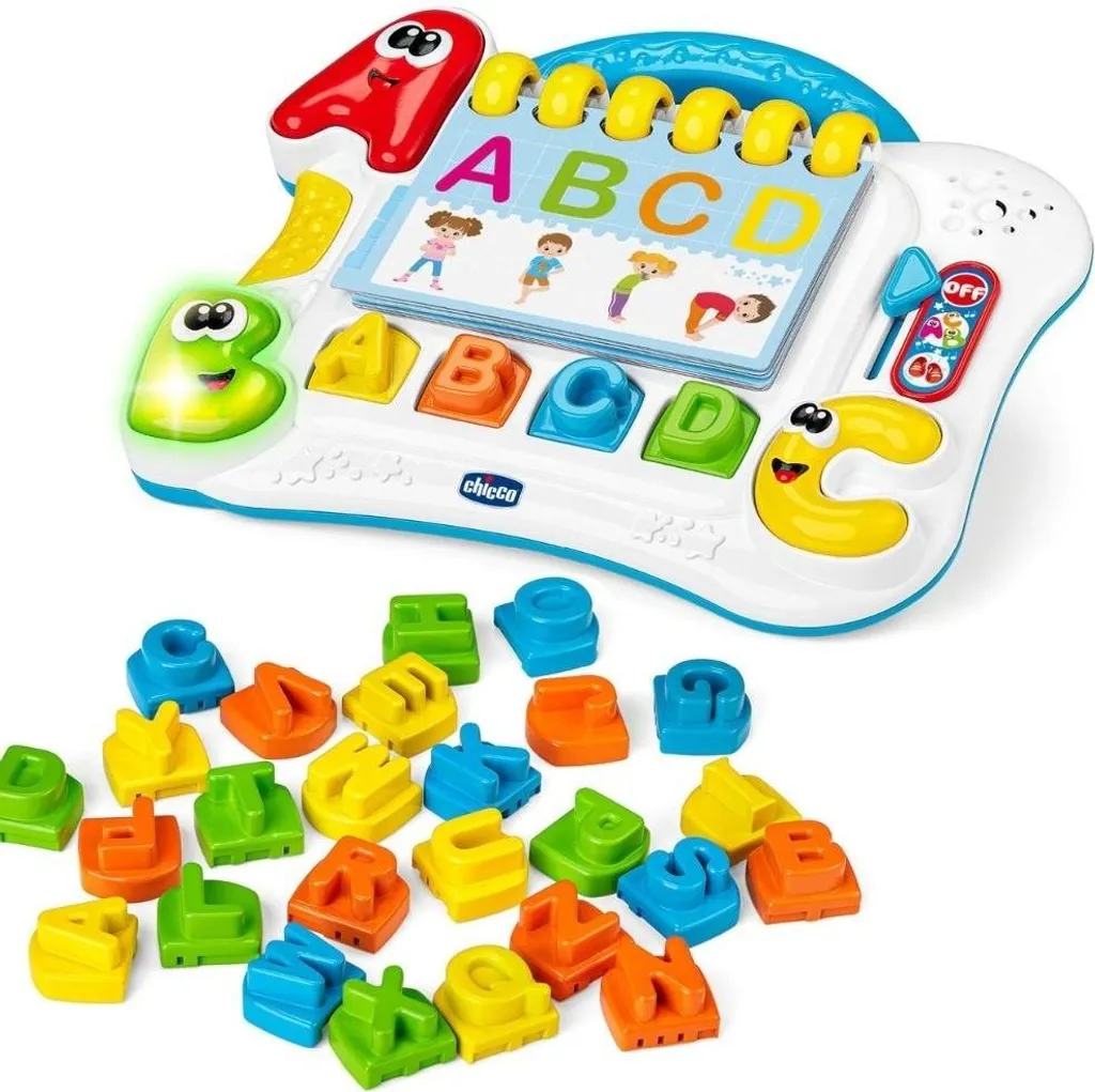 Jeu Éveil Alphabet Chicco pour Apprendre à Lire en s'Amusant
