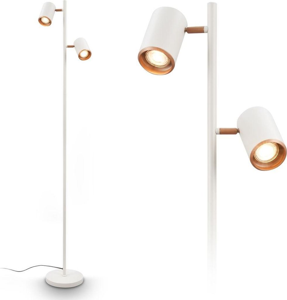 Stehlampe Stehleuchte Standleuchte Leselampe Schwenkbar Wohnzimmer Schalter