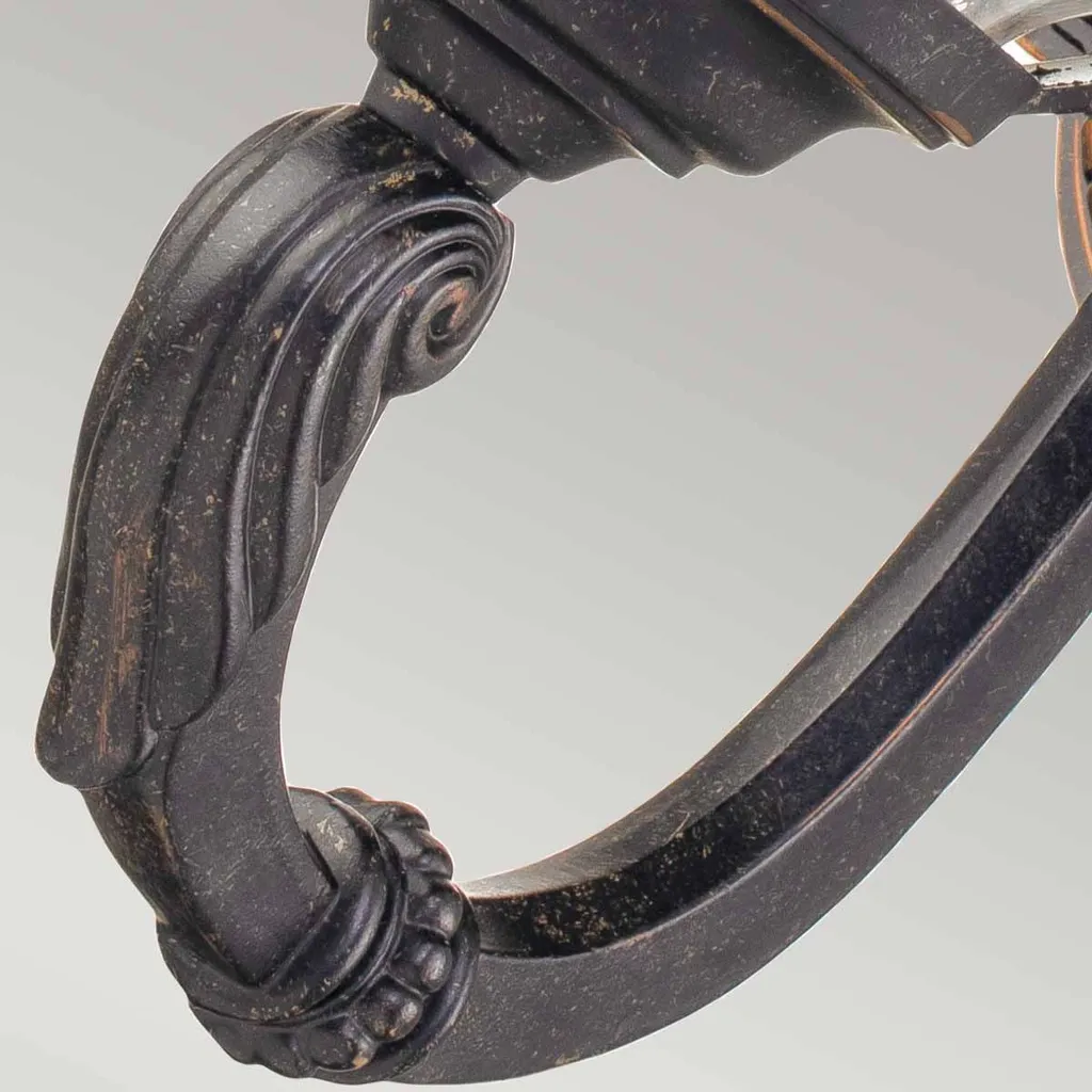 Applique d'extérieur Cleveland E27 60W - Éclairage Sécurité Façade Maison - 4