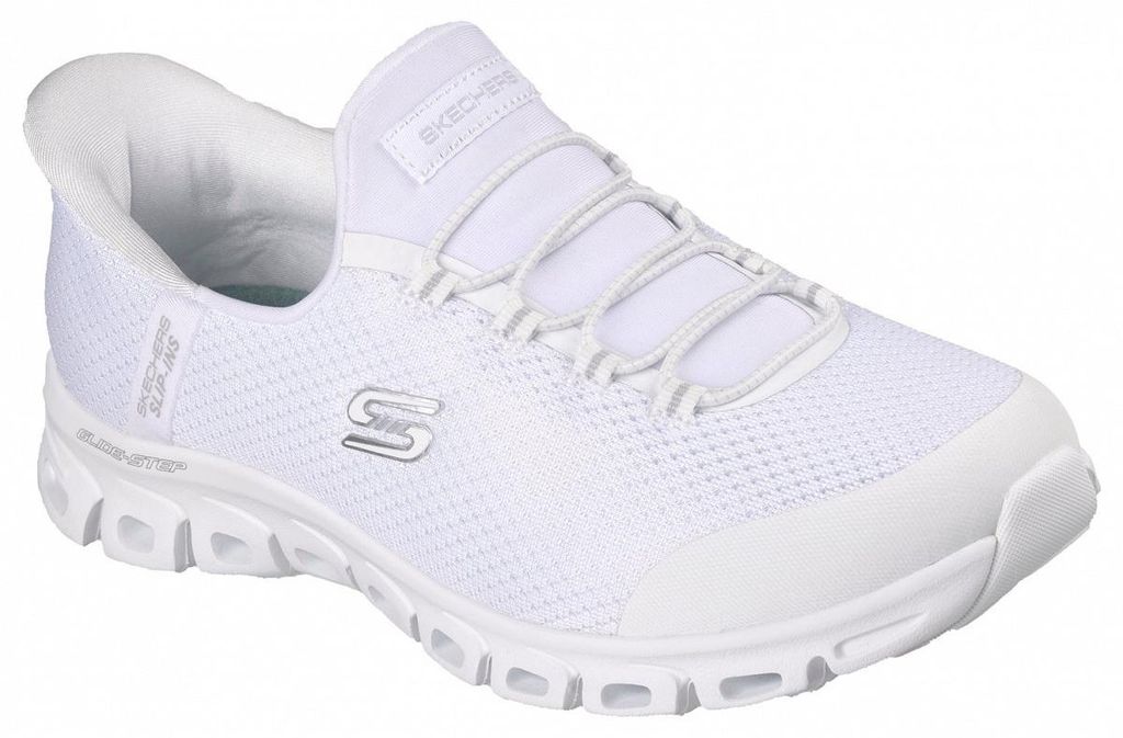 Skechers Sneaker in weiss/weiss kombi, Gr. 41