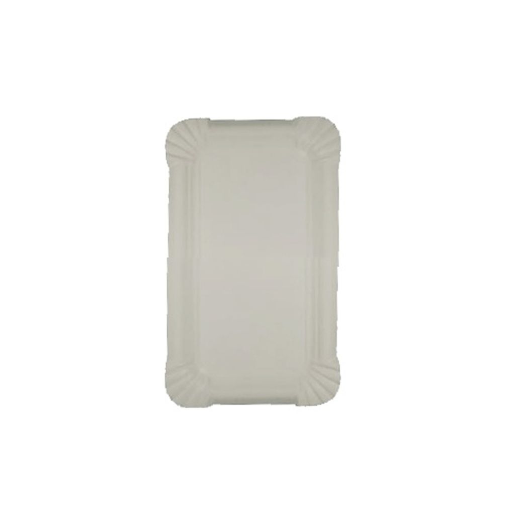 Starpak Pappteller eckig 9cmx15cm 250 Stück 1er Pack