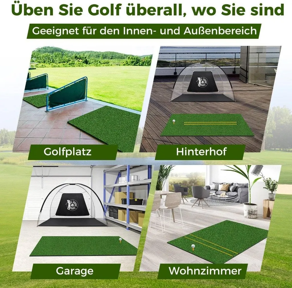 Tapis entraînement golf pour perfectionner son swing à la maison