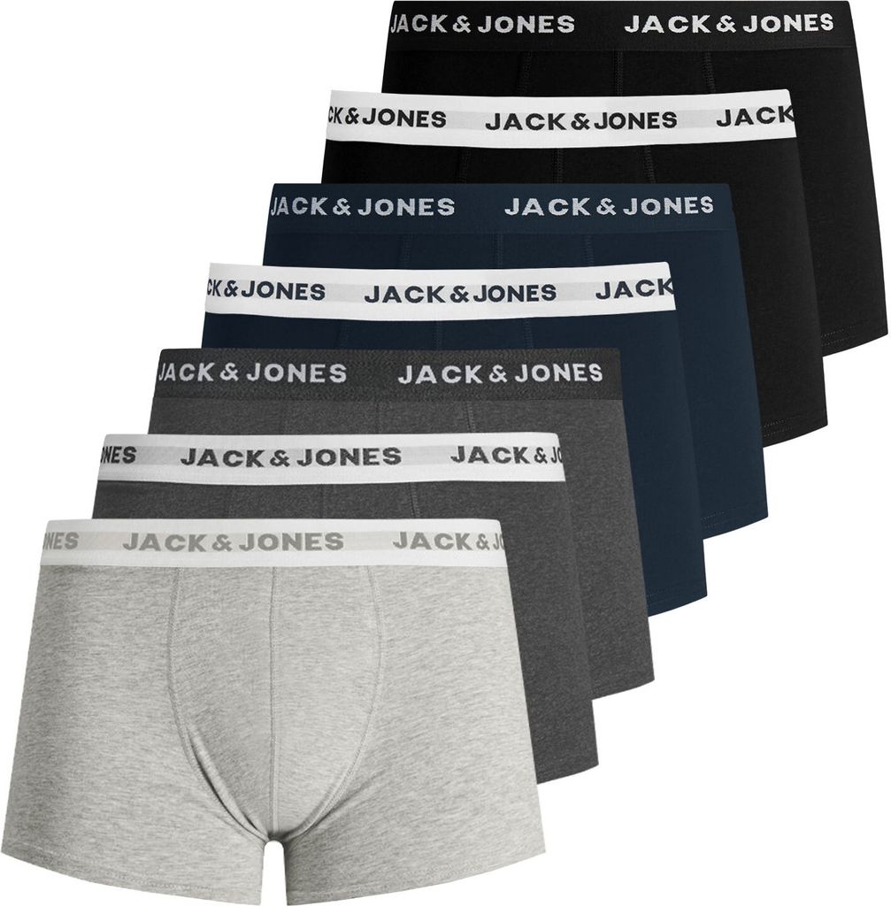 Jack & Jones Basic Boxershorts 7 Einheiten Mehrfarbig M Produktbild 