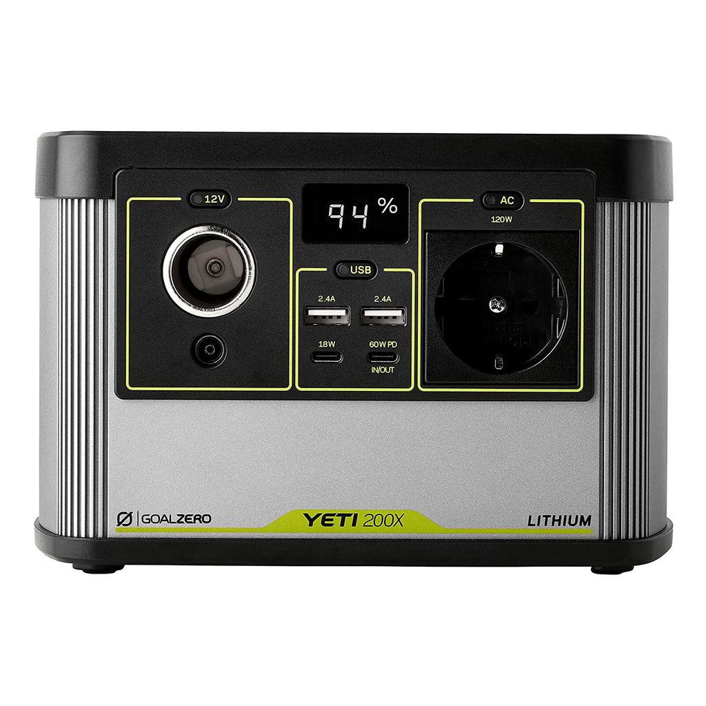Goal Zero YETI 200X Lithium Nickel Manganese Cobalt Oxide Produktbild 