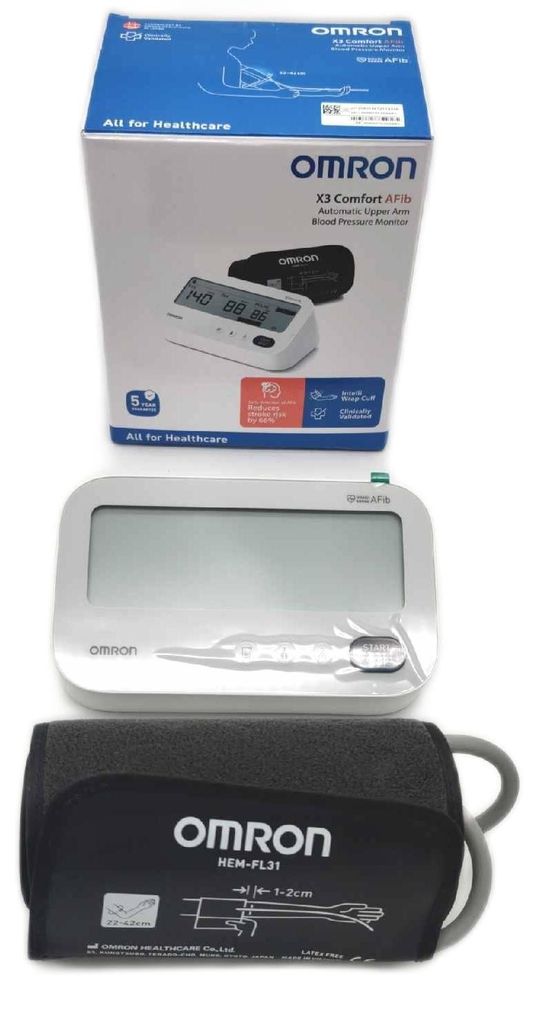 OMRON X3 Comfort AFib – ciśnieniomierz: nowa generacja, Zdjęcie produktu 