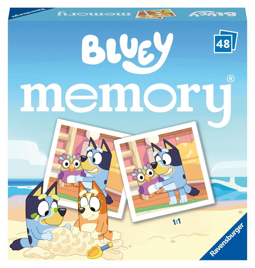 Ravensburger Bluey Mini Memory - hra s priraďovaním Obrázok produktu 