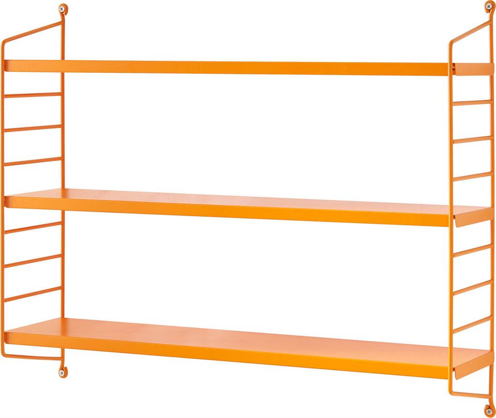 Modulares Wandregal ’Strängnäs’ Stahl 50 x 60 x 15 cm Produktbild 3