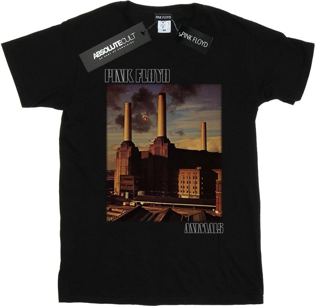 Pink Floyd - "Animals" T-Shirt für Damen BI42488 (L) (Schwarz)