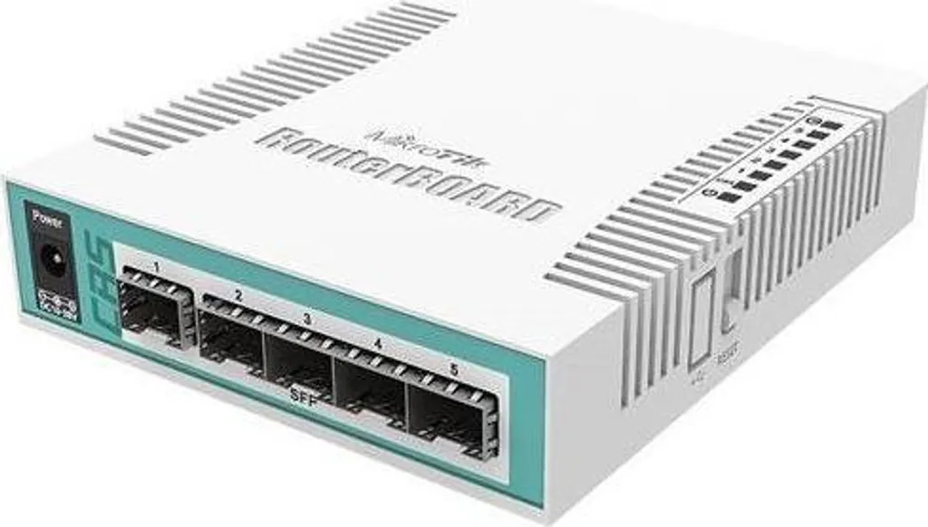 MikroTik CRS106-1C-5S Switch Fibre SFP avec port Combo Gigabit RJ45