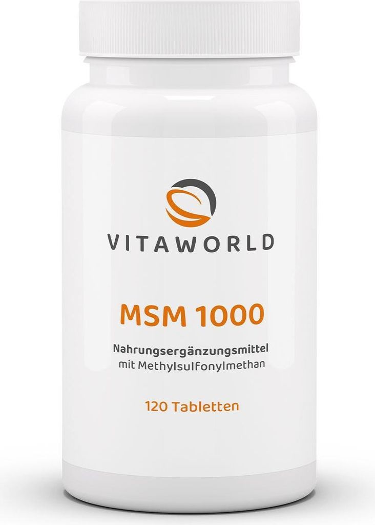 Vitaworld MSM 1000 Tabletten, 120 St. Tabletten