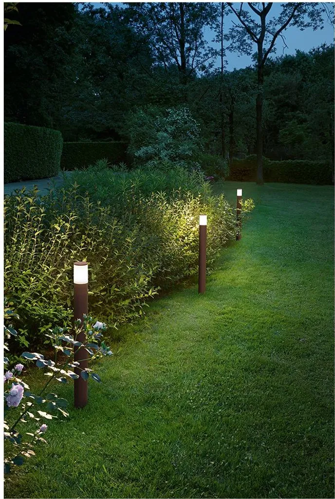 Perenz Sigaro Paletto Giardino 90cm Grigio Chiaro IP54 - Offerta Online