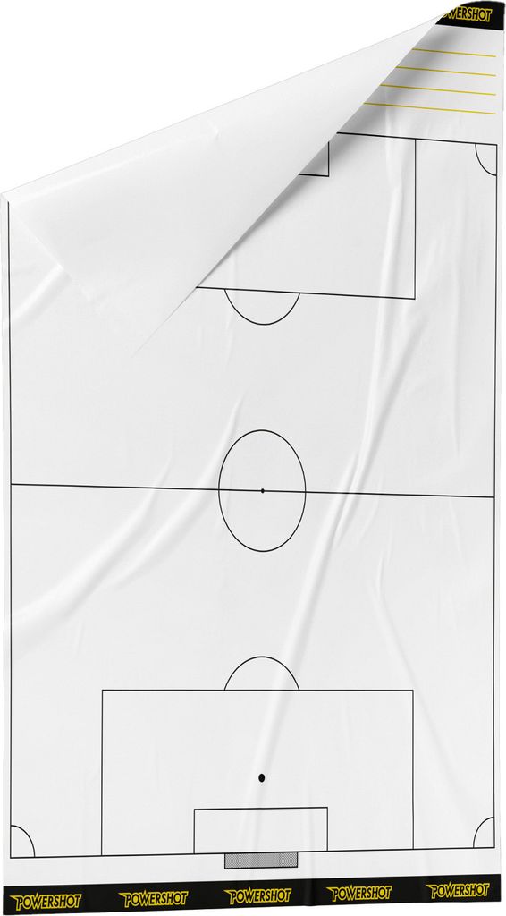 Taktikfolie - Fußball - selbsthaftende - 20 Spielfeldfolien Produktbild 