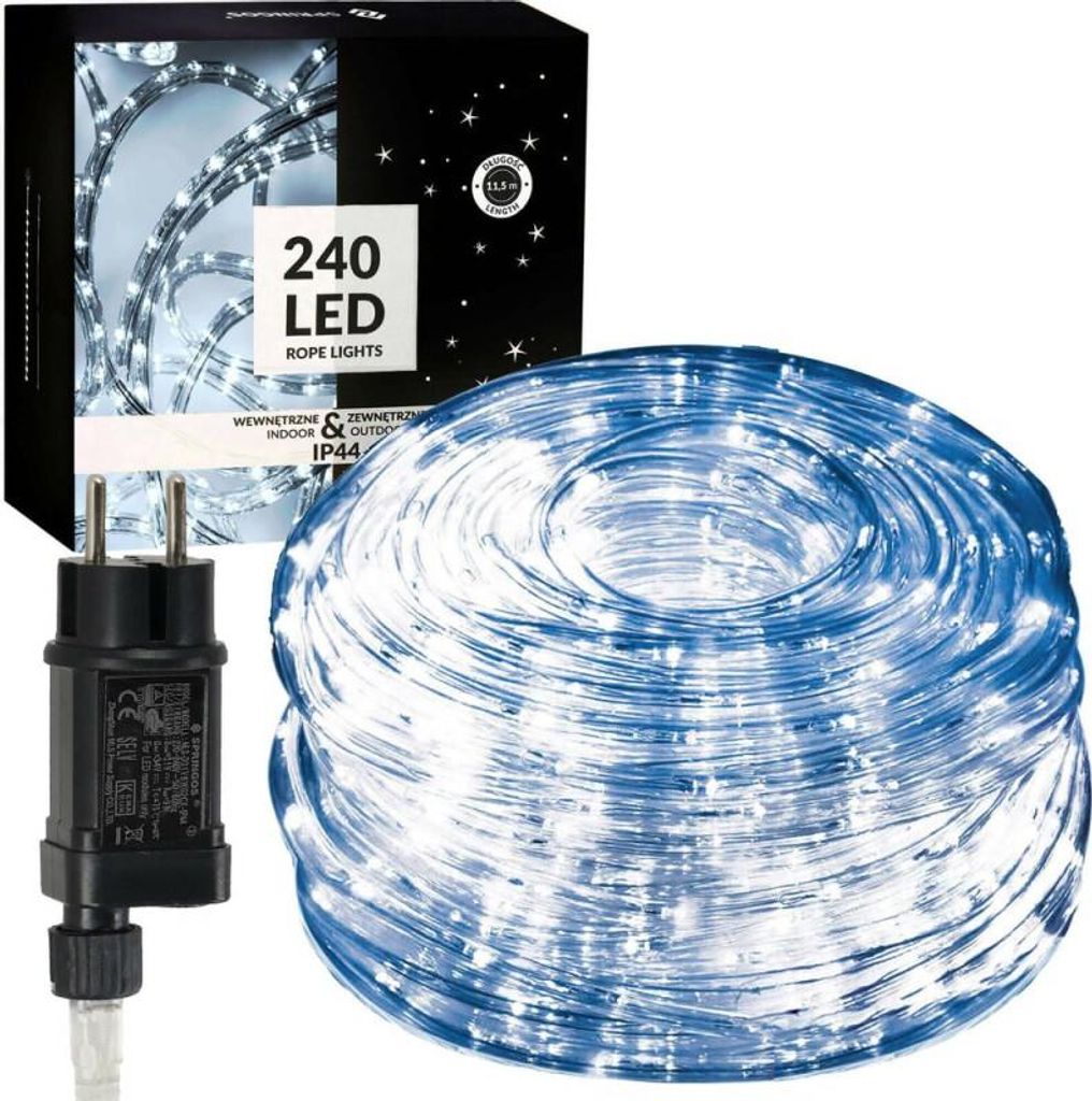 LED světelná hadice - 10m, 240LED, 8 funkcí, paměť, IP44, Obrázek produktu 