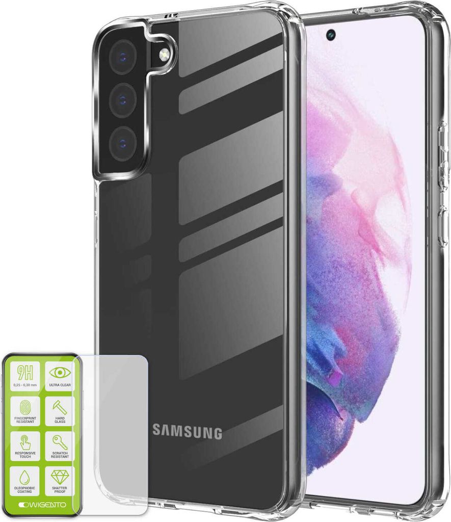 Für Samsung Galaxy A05s Silikon Hülle H9 Glas Handy Tasche Etuis Cover Case Kappe