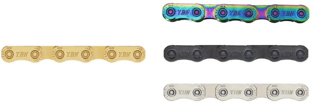 YBN MK12E Chaîne 12 vitesses Advanced avec technologie Flat-Top anti-usure
