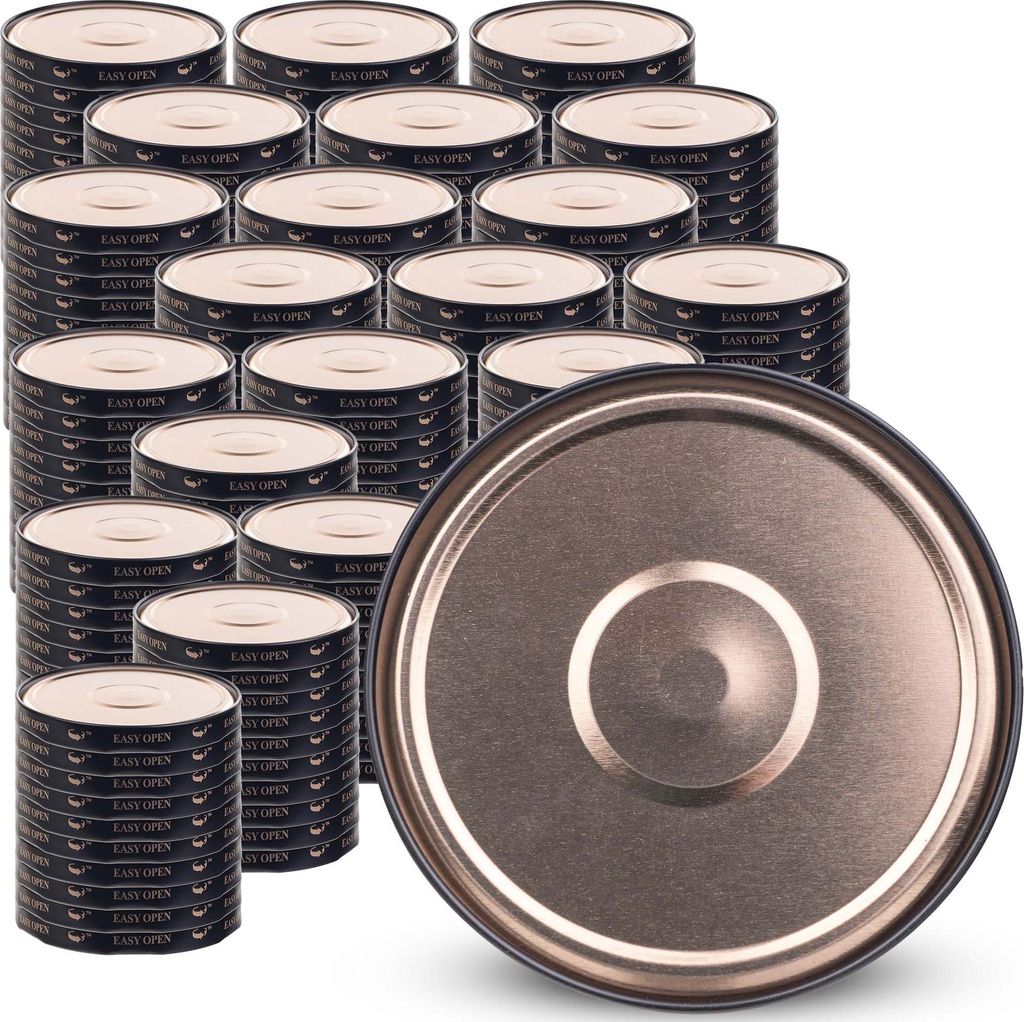 KADAX 200x Deckel für Gläser Fi 82 Deckel für Gläser Deckel Konserven