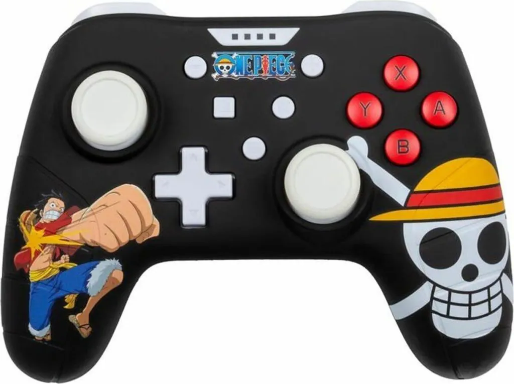 Konix 82521120667 Manette Filaire pour Nintendo Switch Noir et Couleur