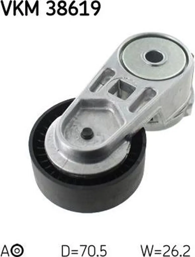 Supprimez les Bruits de Courroie avec le Tendeur SKF VKM 38619 Jeep 04854089AB