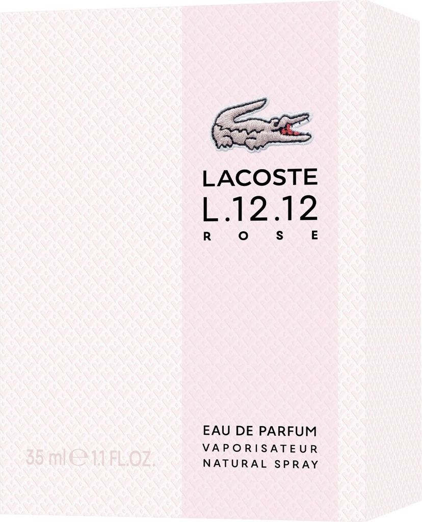 Lacoste L.12.12 Rose Eau De Parfum Spray 35ml Produktbild 4