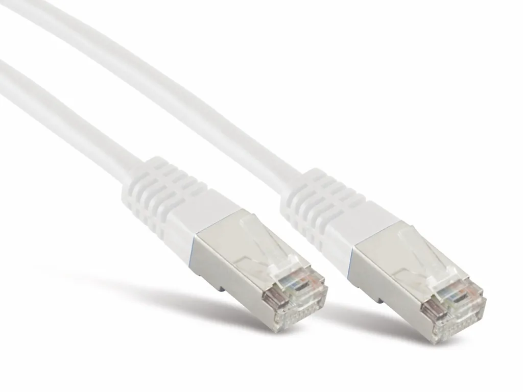 Cavo Patch 0,5m Cat6 S/FTP Bianco LSZH - Qualità Professionale IT