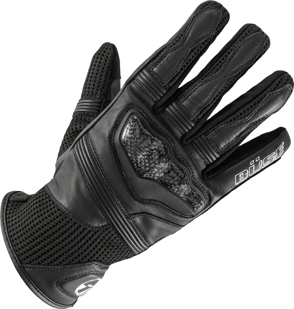 Büse Airflow gants de moto noir taille 12 pour été protection optimale