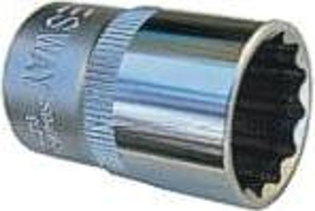 Jonnesway Doppelkant-Steckschlüssel 1/2" Kurz 21Mm