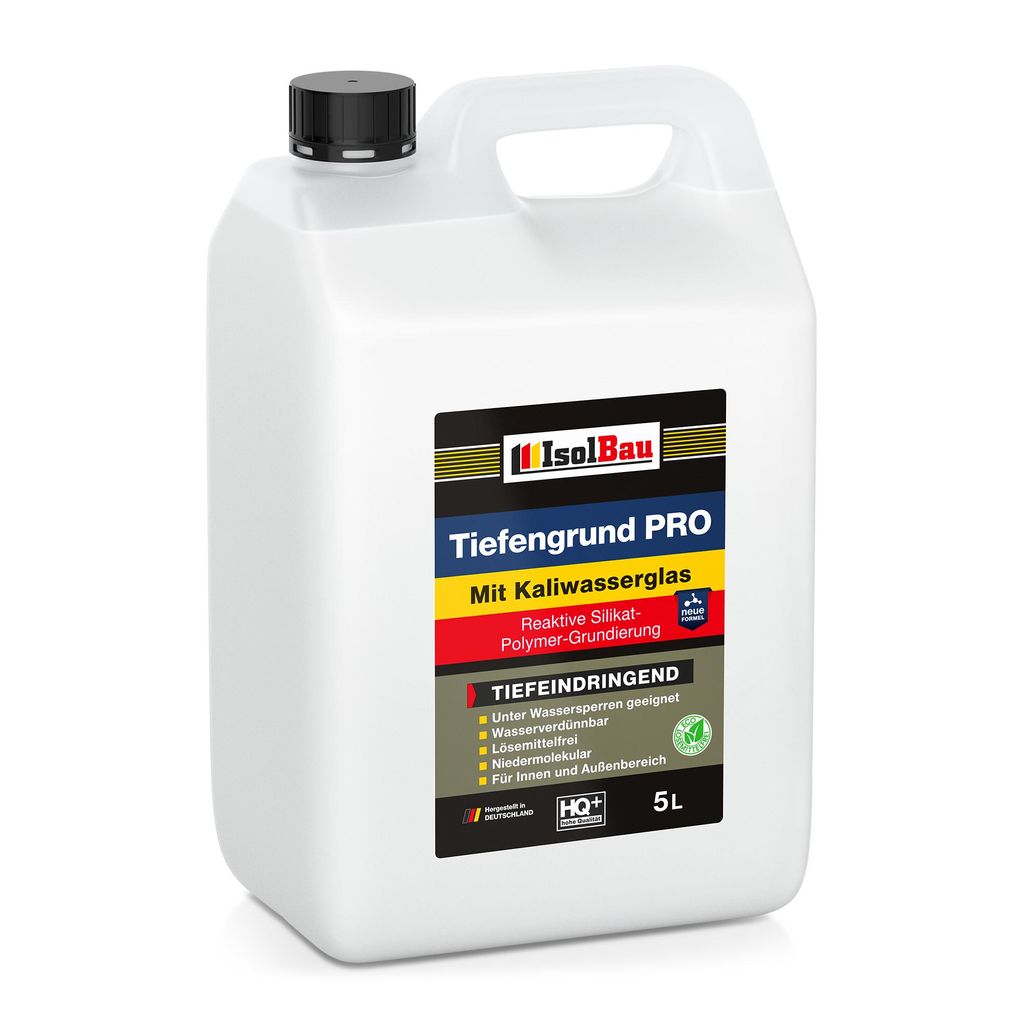 Isolbau Tiefengrund PRO Grundierlösung - 5 L Reaktive Produktbild 