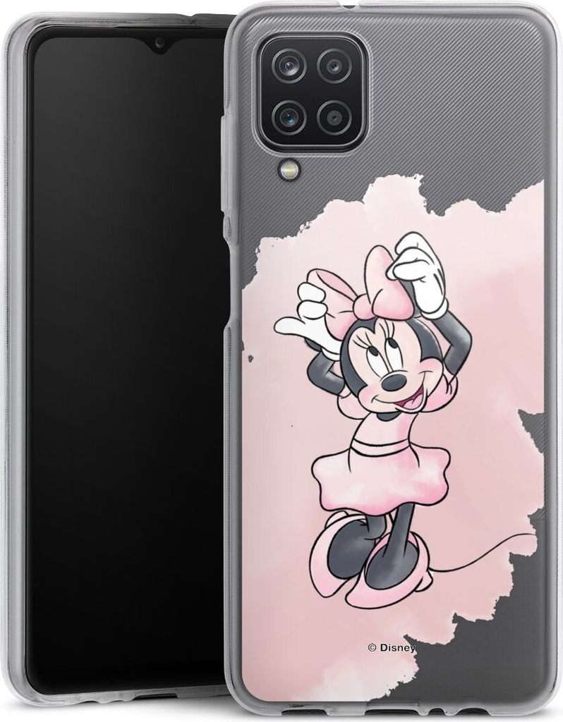 DeinDesign Handyhülle für Samsung Galaxy A12 Silikon Hülle Case Smartphone Schutzhülle Disney Mickey & Minnie Mouse Motiv ohne Hintergrund
