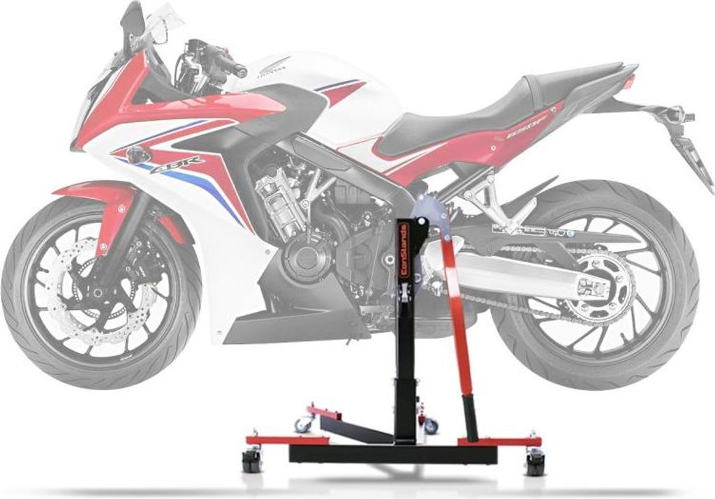 CS Power Evo-Zentralständer für Honda CBR 650 F 14-18 Rot
