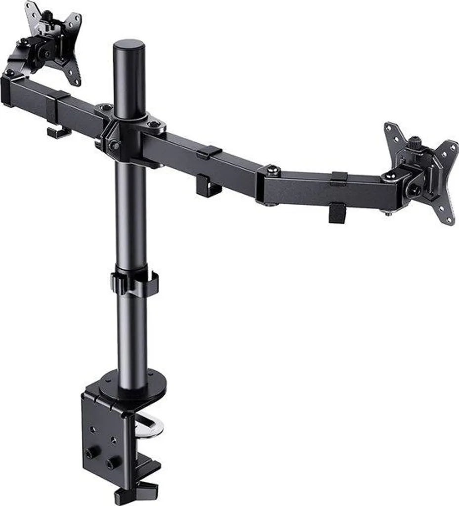 Rehausseur d'ordinateur portable en métal noir pour bureau ergonomique