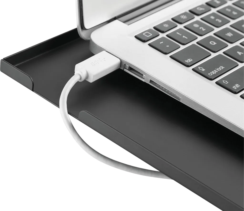 Support Télescopique pour Écran et Notebook avec Plateau Large Robuste - 7