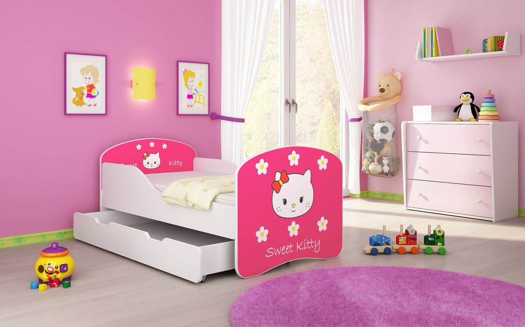 ACMA I Jugendbett Kinderbett Junior-Bett Komplett-Set mit Produktbild 