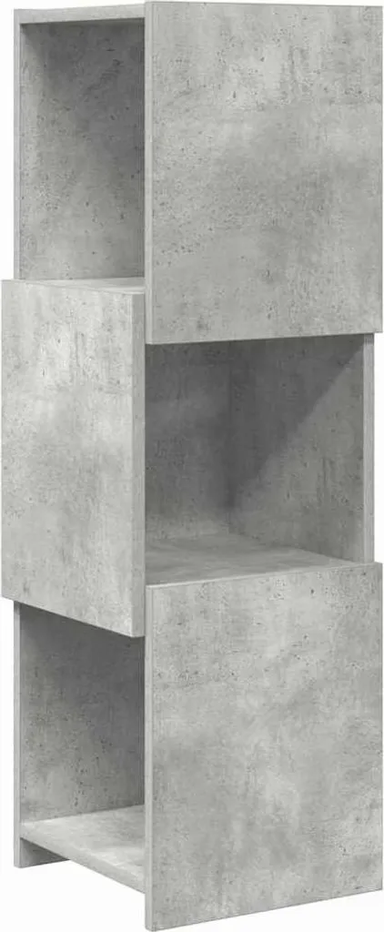 Armadio Angolare vidaXL Grigio Cemento 30,5x30x95 cm | Salvaspazio
