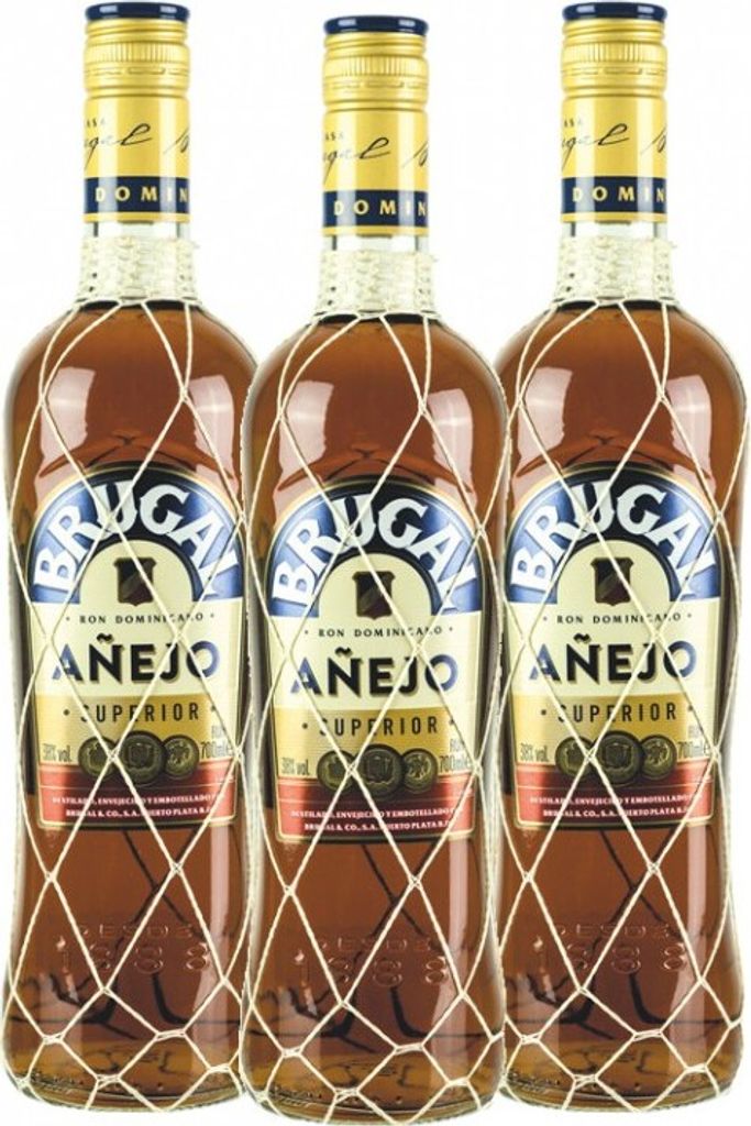 Rum BRUGAL Añejo - 3er Sparpack Produktbild 