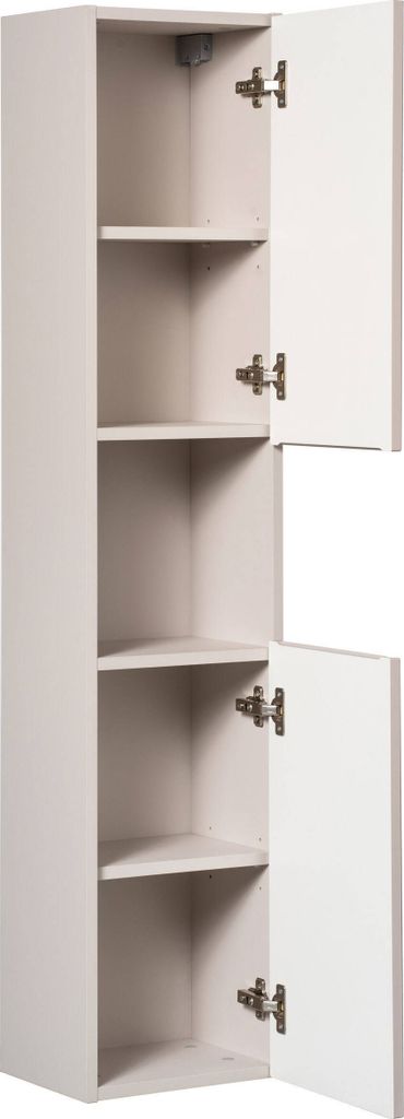 Armoire De Salle De Bain Haute 140 Cm En Cachemire Rainuré Image du produit 