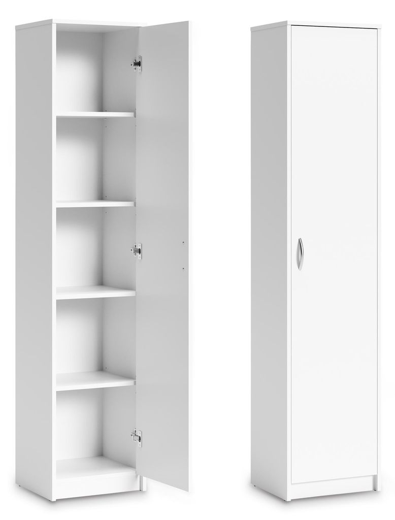 Bücherregal Kleiderschrank Regal 40 cm breit Schrank Produktbild 